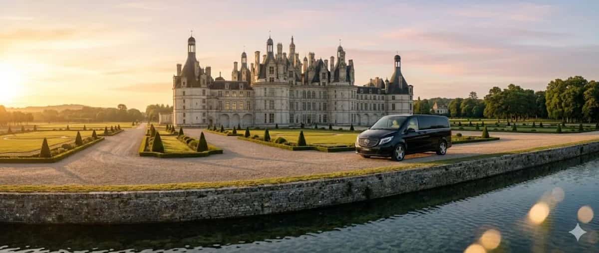 Château de la Vallée de la Loire excursion privée depuis Paris avec chauffeur