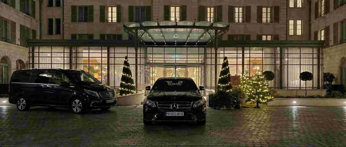 Private Drive fleet at luxury hotel