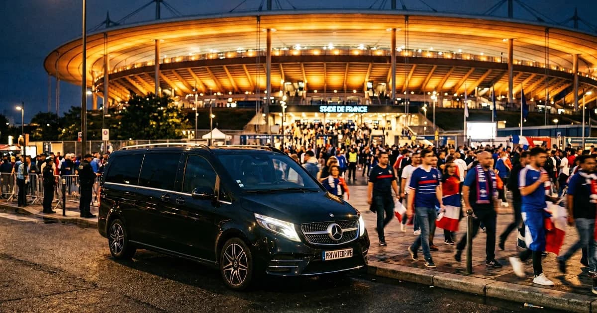 Transfert a&eacute;roport en groupe &agrave; Paris : 5 &agrave; 15 passagers