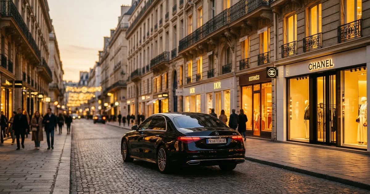 Luxury Brand VIP Ground Transport: How Paris Houses Buy