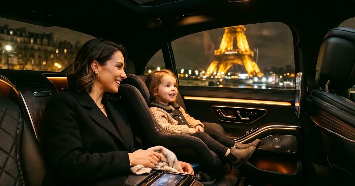 Paris Airport Transfer with Kids: 2026 Family Guide