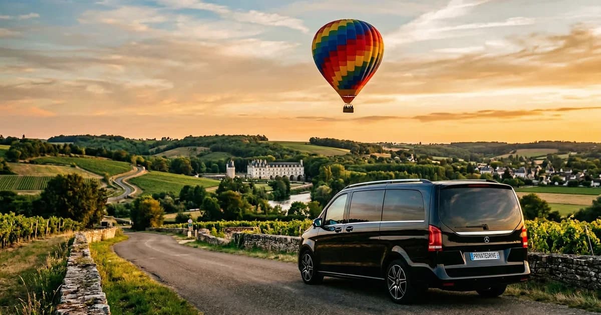 Loire en voiture privée depuis Paris : guide châteaux 2026