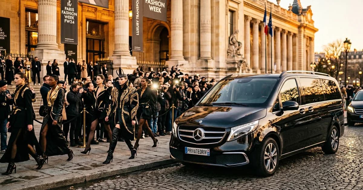 Paris Fashion Week Chauffeur Prices: Why They Rise